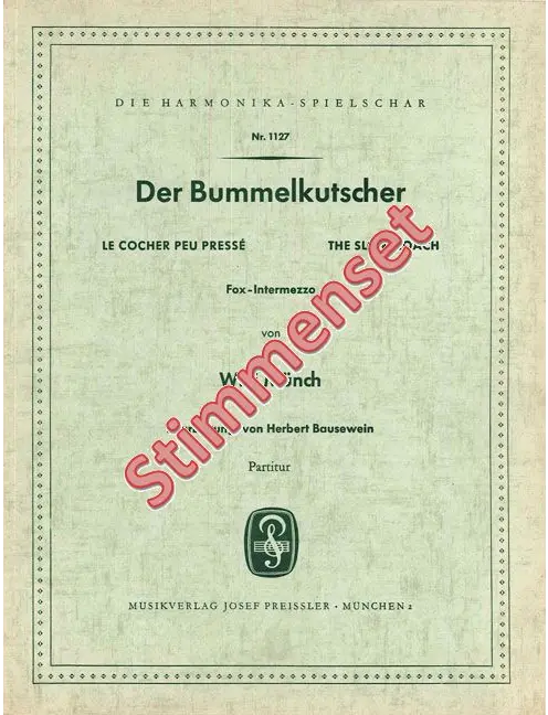 Bummelkutscher
